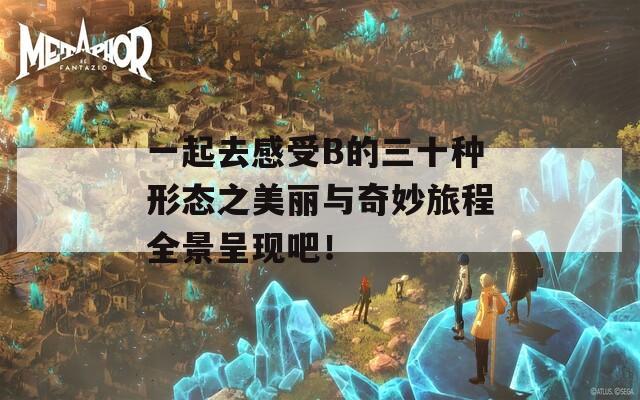 一起去感受B的三十种形态之美丽与奇妙旅程全景呈现吧！