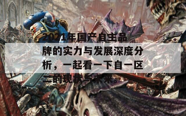 2021年国产自主品牌的实力与发展深度分析，一起看一下自一区二的现状与未来。