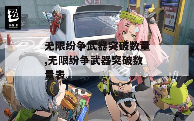 无限纷争武器突破数量,无限纷争武器突破数量表