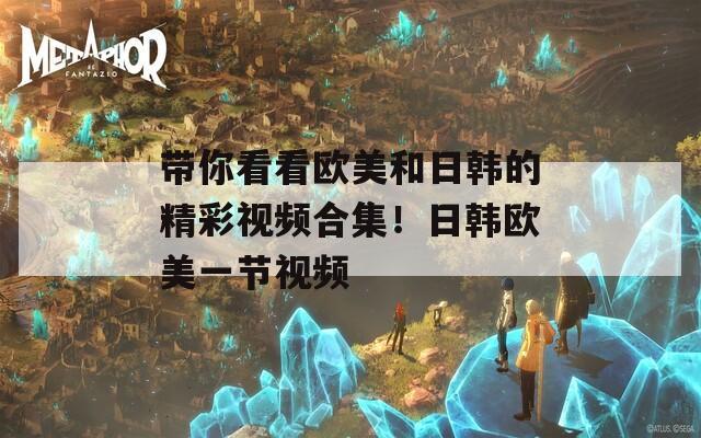 带你看看欧美和日韩的精彩视频合集！日韩欧美一节视频