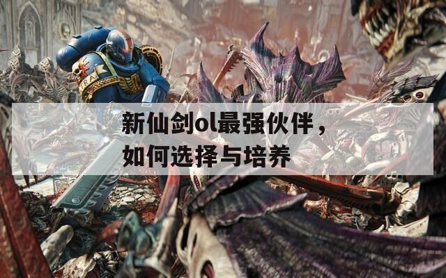 新仙剑ol最强伙伴，如何选择与培养