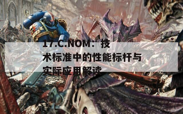 17.C.NOM：技术标准中的性能标杆与实际应用解读