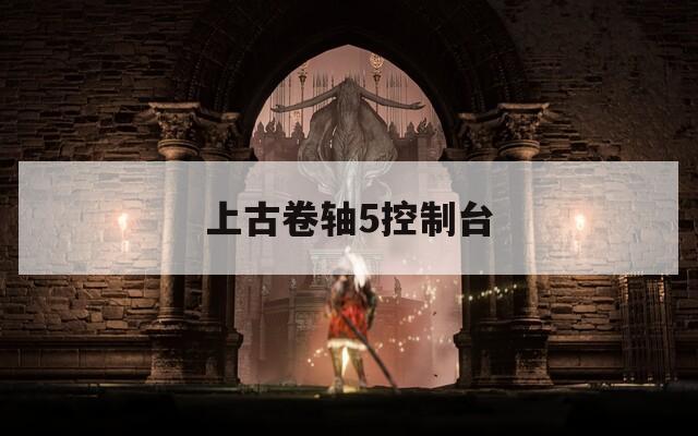 上古卷轴5控制台