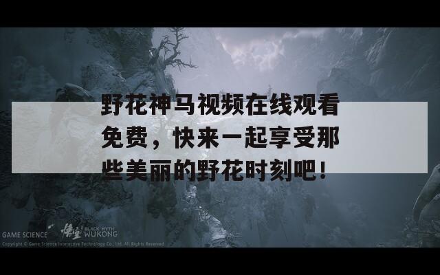 野花神马视频在线观看免费，快来一起享受那些美丽的野花时刻吧！