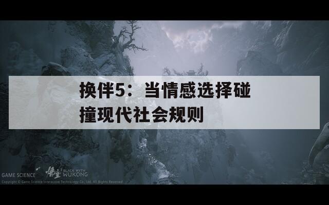 换伴5：当情感选择碰撞现代社会规则
