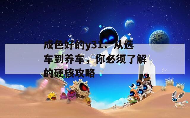 成色好的y31：从选车到养车，你必须了解的硬核攻略