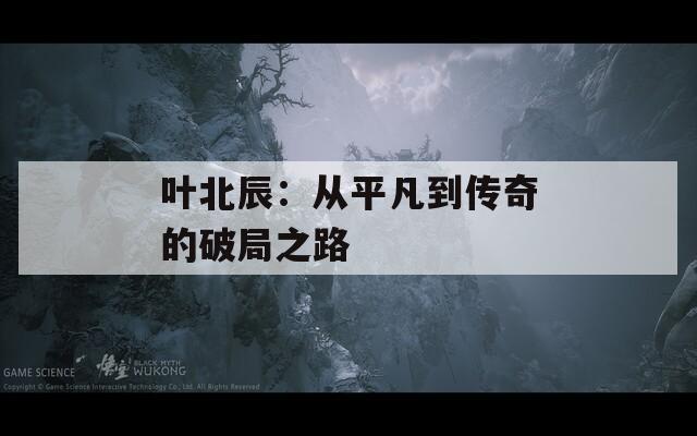 叶北辰：从平凡到传奇的破局之路