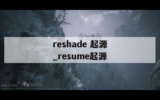 reshade 起源_resume起源