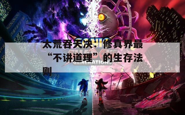 太荒吞天决：修真界最“不讲道理”的生存法则