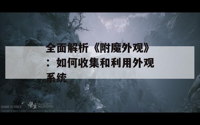 全面解析《附魔外观》：如何收集和利用外观系统