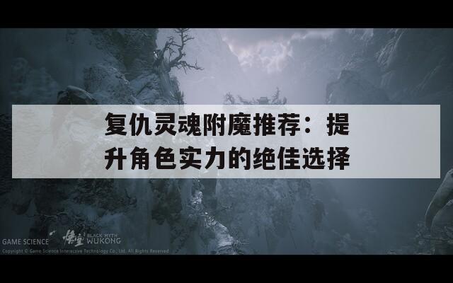 复仇灵魂附魔推荐：提升角色实力的绝佳选择